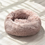 Round Plush House for Cat Dogs