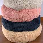 Round Plush House for Cat Dogs 