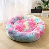 Round Plush House for Cat Dogs