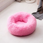 Round Plush House for Cat Dogs