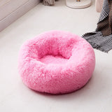 Round Plush House for Cat Dogs