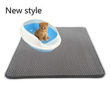 Portable Double Layer Pets Cats Litter Mat