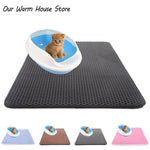 Portable Double Layer Pets Cats Litter Mat