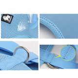 Dashroma Pet Harness Breathable Mesh strap vest collar