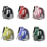 Petshy Pet Cat Backpack Small Dog Carrying Cage Outdoor Travel Comfortable Breathable Puppy Kitten Extensible Carrier Backbag