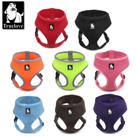 Dashroma Pet Harness Breathable Mesh strap vest collar