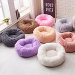 Round Plush House for Cat Dogs 